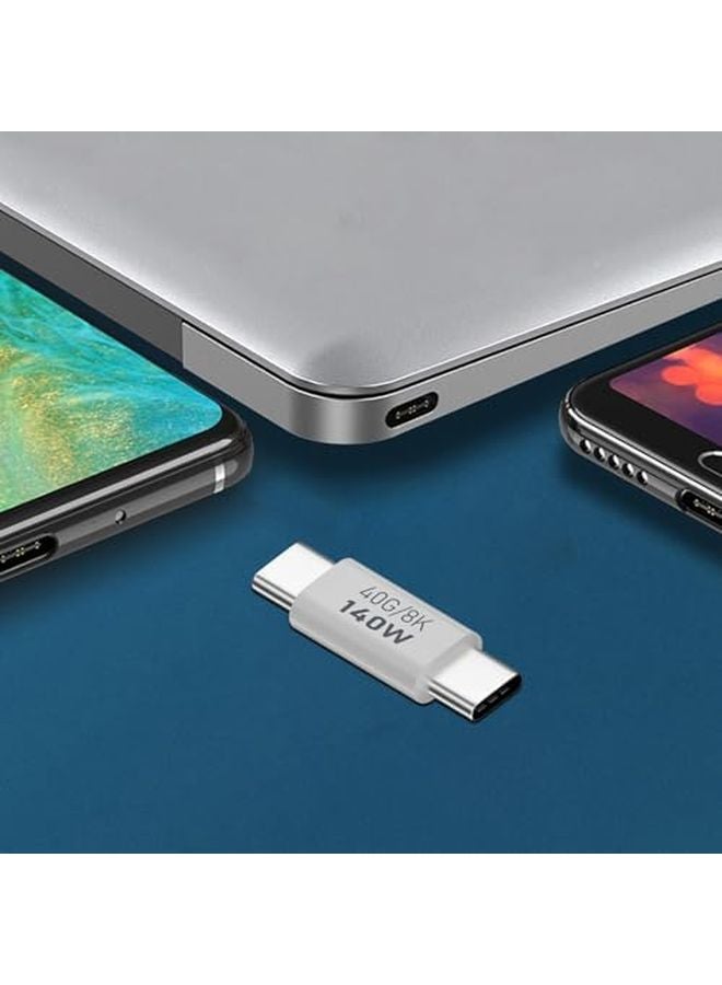 140W USB C Right Angle Adapter Fast Charging Cable Type C Male to C Male Extender Hub - Image 4