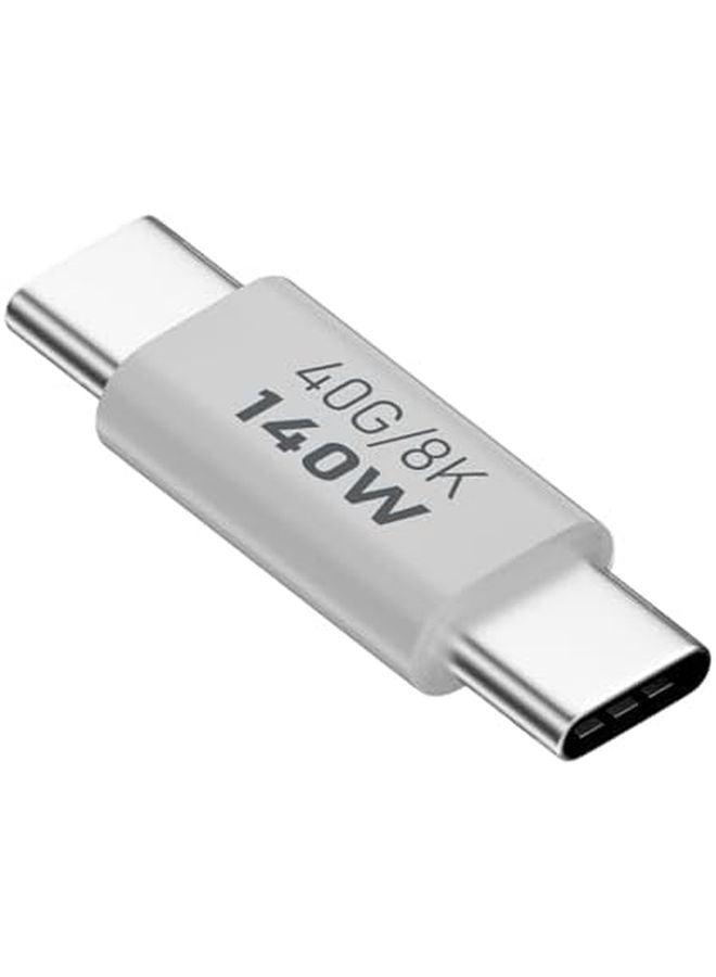 140W USB C Right Angle Adapter Fast Charging Cable Type C Male to C Male Extender Hub - Image 2