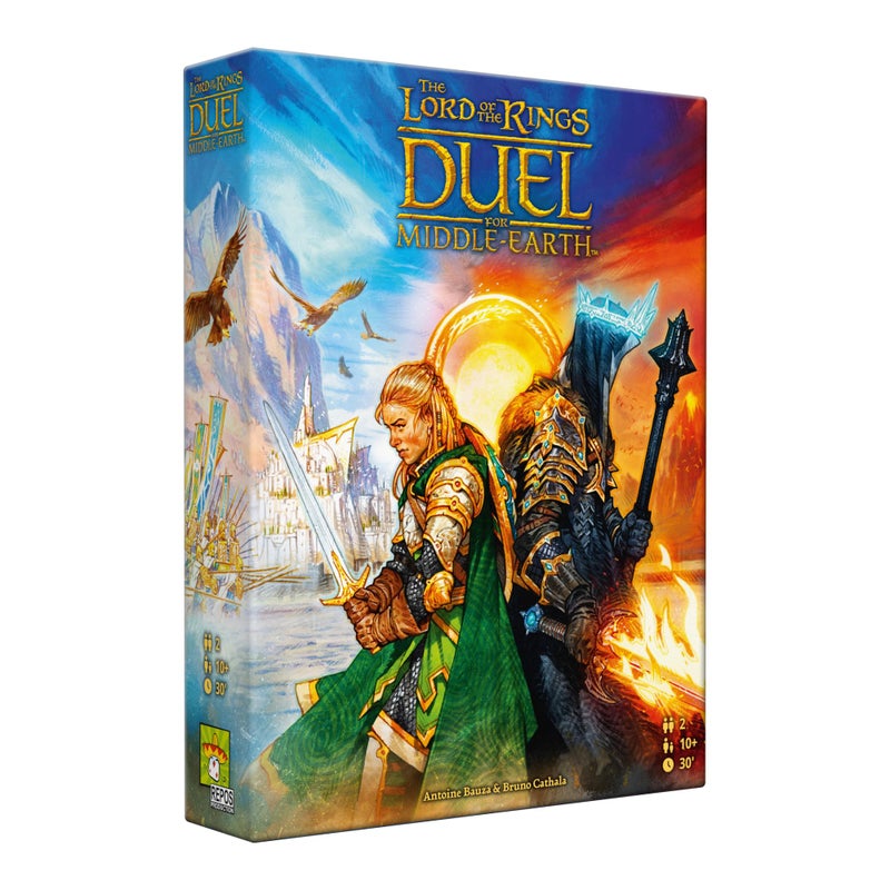 Asmodee The Lord of The Rings Duel for MiddleEarth Board Game Epic Strategy Game of Power and Conquest for Kids and Adults Ages 10 2 Players 30 Minute Playtime - Image 2