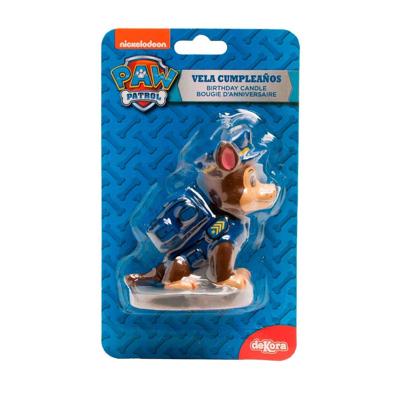 Dekora - 346170 PAT PATROUILLE Candle Figurine 3D Blue Wax 9 x 5 x 15 cm - Image 2
