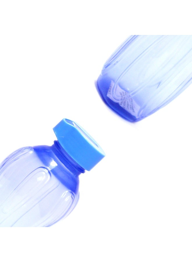 NAYASA Set of 3 Blue 1 L BPA‑Free Water Bottles – Leak‑Proof, Durable & Reusable Plastic Bottles for Gym, School, Office & Everyday Hydration  - Image 2