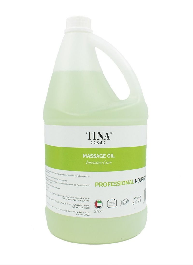 Tina Cosmo Massage Oil  Mint 3.78 Ltr  - Image 2