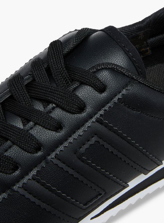 Oaklan by Shoexpress Panelled Lace-Up Sneakers - Image 4