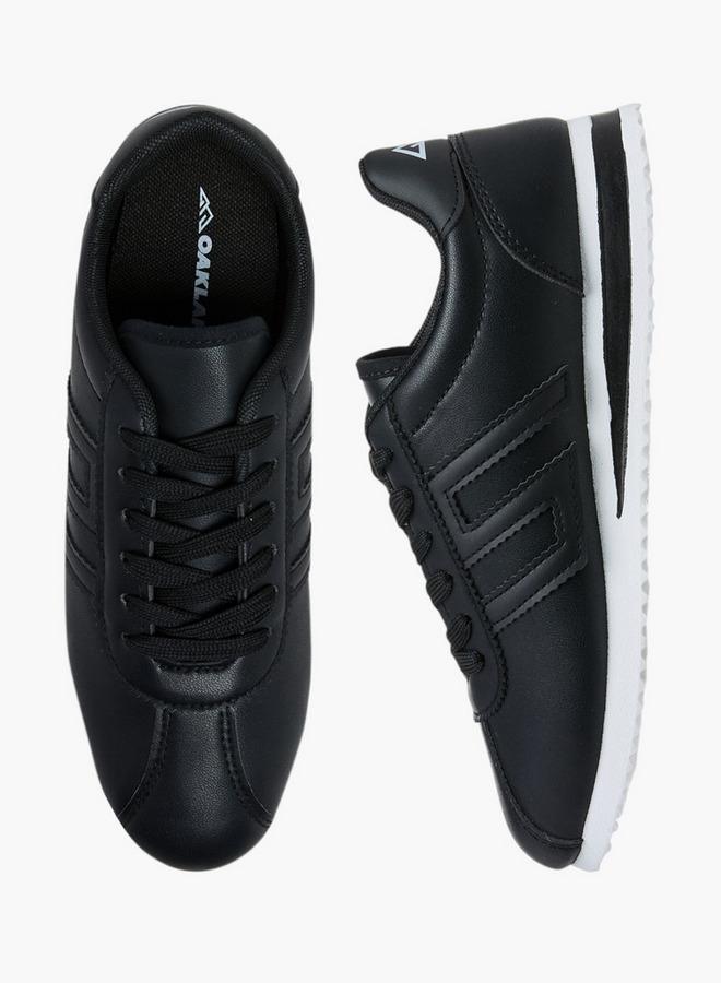 Oaklan by Shoexpress Panelled Lace-Up Sneakers - Image 2