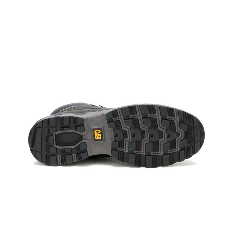 CATERPILLAR حذاء CAT Pursue WP للرجال - جلد مقاوم للماء - خفيف الوزن، مبطن، متين للاستخدام اليومي - أسود - Image 5