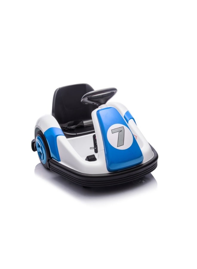 NEWLAN Indoor and Outdoor Kids Ride on Bumper Car - Stable Anti - Tip Design, Sturdy Frame, Easy to Clean and Install, Perfect for Playtime. 69*54*46.5cm - Image 2