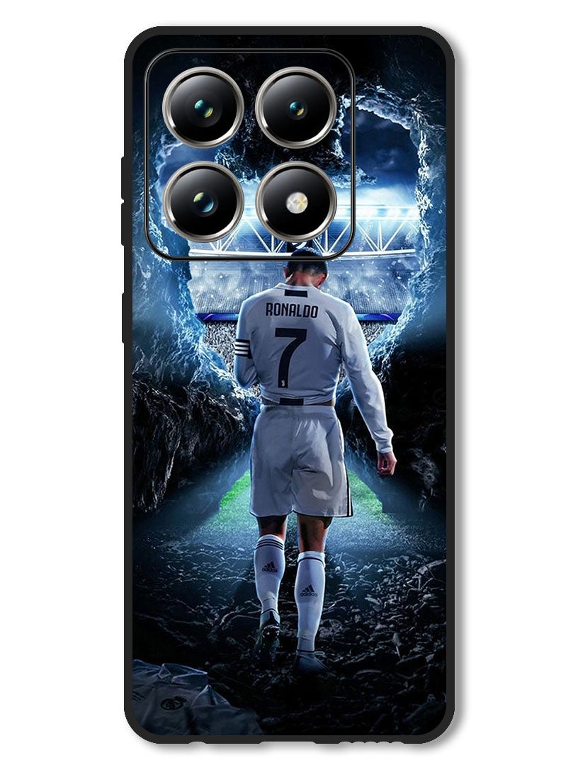 Theodor Case Compatible with Xiaomi 14T Protection Shockproof Bumper Cover Ronaldo (3) - Image 1