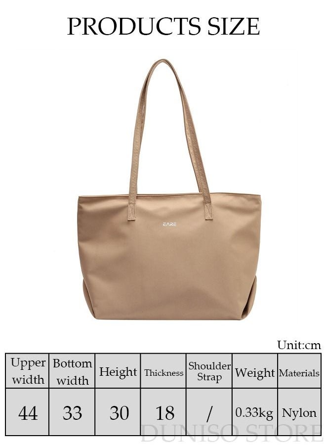 DUNISO - Women's Shoulder Tote Bag Nylon Handbag For Women Large Capacity Bucket Bag Fashionable Travel Messenger Shoulder Bag For Ladies Girls College Students - Image 1