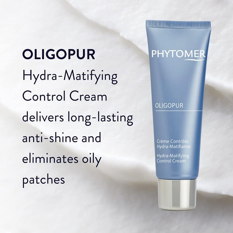 Phytomer OLIGOPUR Hydra-Matifying Face Moisturizer Cream | Hydrating Face Lotion for Oil Control | Restore Healthy, Clear Skin | For Combination & Oily Skin | 50ml - Image 3
