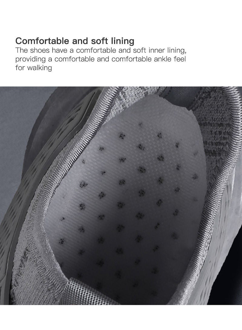 شاربدو أحذية رجالي أحذية رياضية خفيفة الوزن للرجال أحذية مشي تسمح بالتهوية أزياء رجالية غير رسمية الانزلاق على أحذية التنس للركض غير قابلة للانزلاق - Image 5
