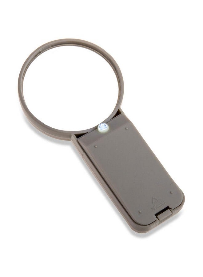 Carson Illuminated LED Lighted 4x Hand Held 3.0'' Aspheric Magnifier (SV-40) - Image 2