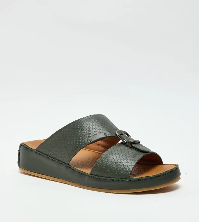 ستيف مادن Arabic Sandal Olive Men's Sandals