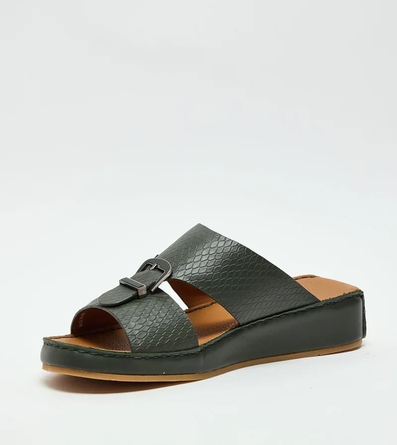 ستيف مادن Arabic Sandal Olive Men's Sandals