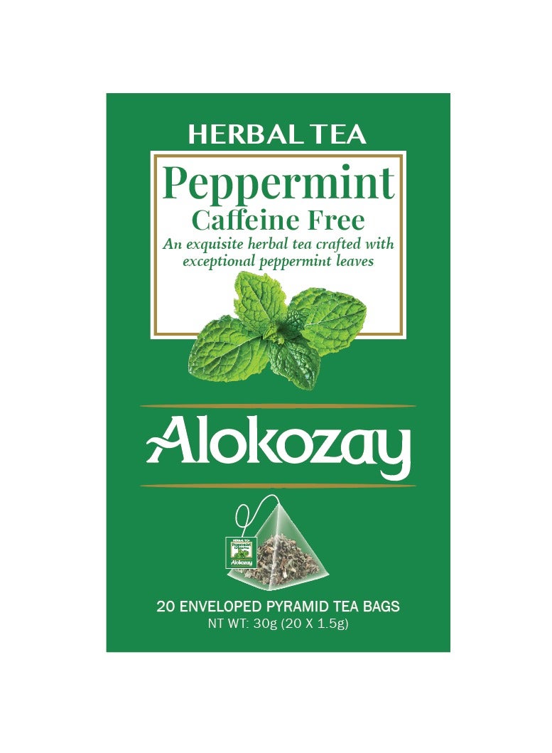 Alokozay Peppermint Tea 20 Teabags (30g)  - Image 1