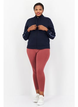 Women Sportswear Fit Long Sleeve Outdoor Sweatshirts, Navy Blue - pzsku/Z972BB1155C45C6937CE1Z/45/_/1739715507/c5964eb4-5049-41c0-a721-55186a369829