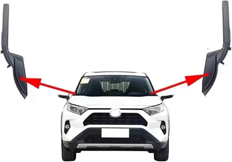 Wivplex Car Front Windshield Wiper Side Cowl Trim Cover - Image 5