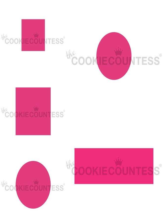 The Cookie Countess Inc The Cookie Countess Stencil Adapter 10 Piece Set - Image 3