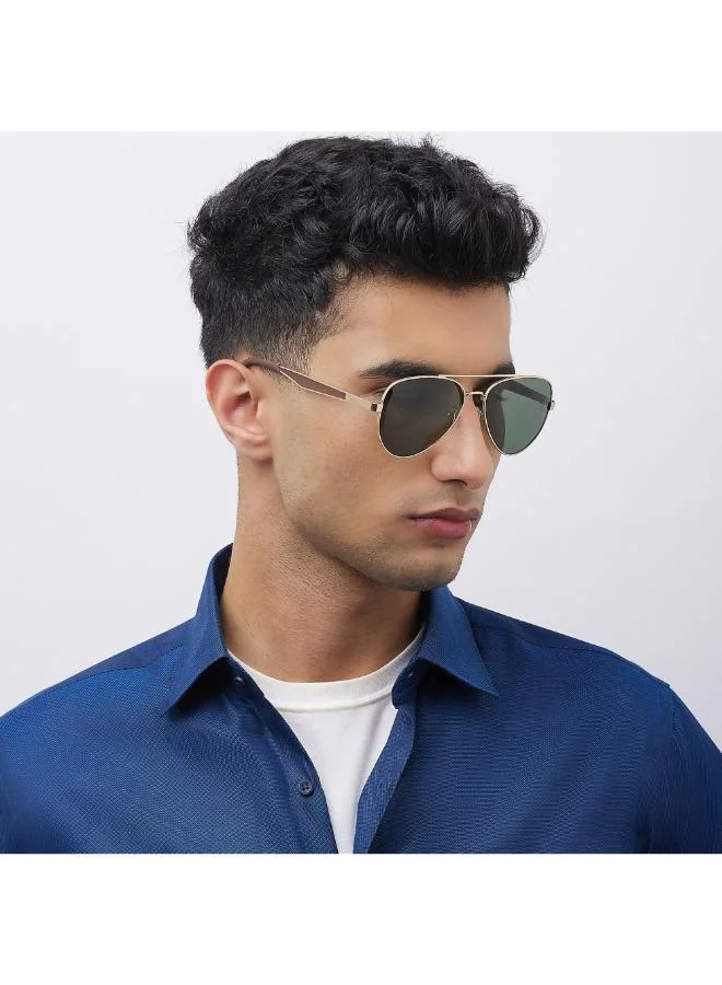 Lee Cooper Polarized Sunglasses G15 Frame Gold Mirror Lens 47mm  - LC1220C03