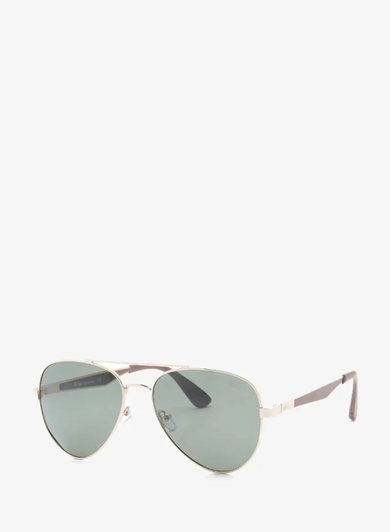 Lee Cooper Polarized Sunglasses G15 Frame Gold Mirror Lens 47mm  - LC1220C03