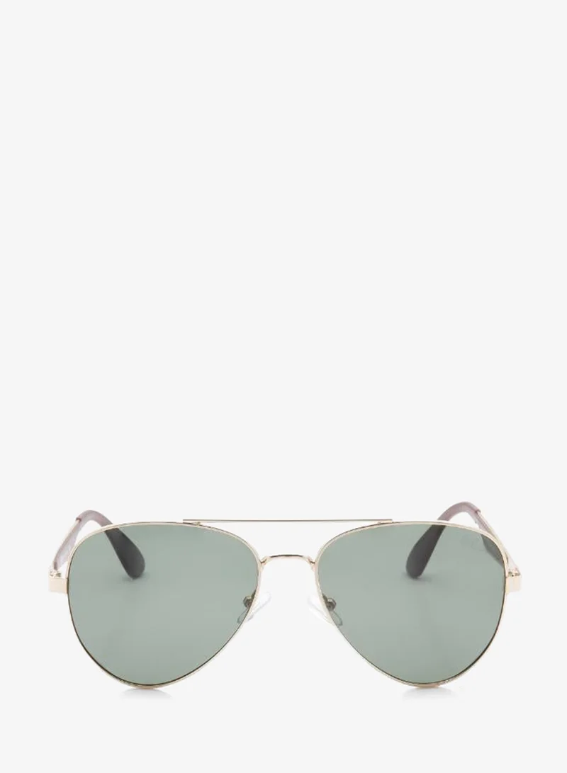 Lee Cooper Polarized Sunglasses G15 Frame Gold Mirror Lens 47mm  - LC1220C03
