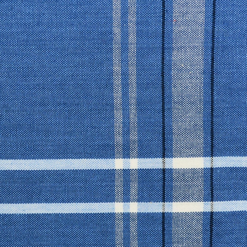 DII French Stripe Tabletop Collection Farmhouse Style Dining Table Linen Napkin Set, 20x20, Blue Chambray, 6 Piece - Image 5