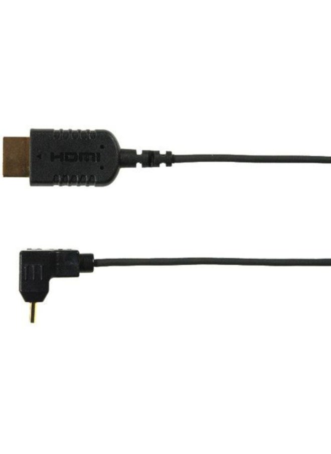 Freefly - FREEFLY Right-Angle Mini-HDMI Type-C to HDMI Type-A Cable 27.56"(0.7 M) - Image 1