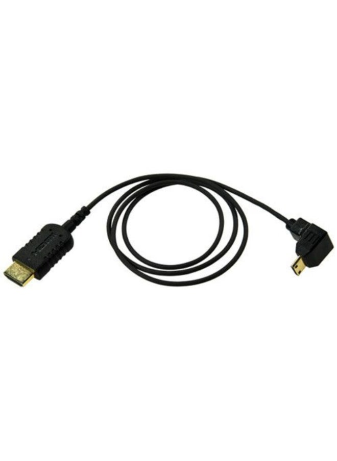 Freefly - FREEFLY Right-Angle Mini-HDMI Type-C to HDMI Type-A Cable 27.56"(0.7 M) - Image 1
