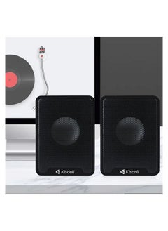 Portable Speaker Home Theatre Mini 20Hz 20KHz 58dB 3W 2 USB Pair Speaker OEM Customized Speaker USB DC5V Charge AUX, Kisonli 2.0 Model K100 - pzsku/Z972C1008E0E032430210Z/45/_/1683630014/fdeeb350-f60a-4581-9e8a-651f8423515f