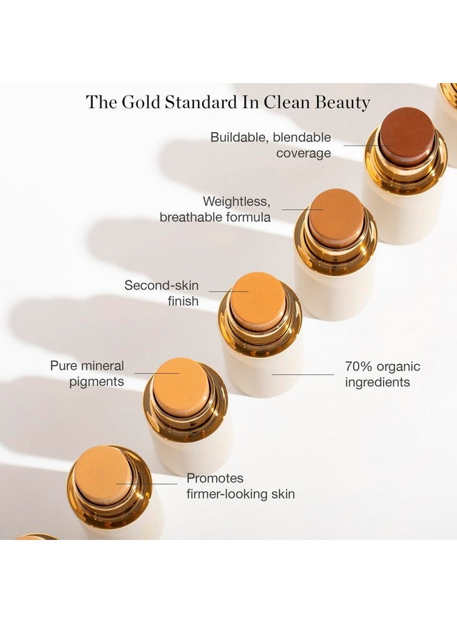 أوجي كريم أساس Ogee Sculpted Complexion Stick (Cedar 1.20C - فاتح، درجات اللون الوردي-البيج) مكياج أساس بتغطية كاملة - توازن فوري وبشرة موحدة اللون - 70% مكونات عضوية - Image 3