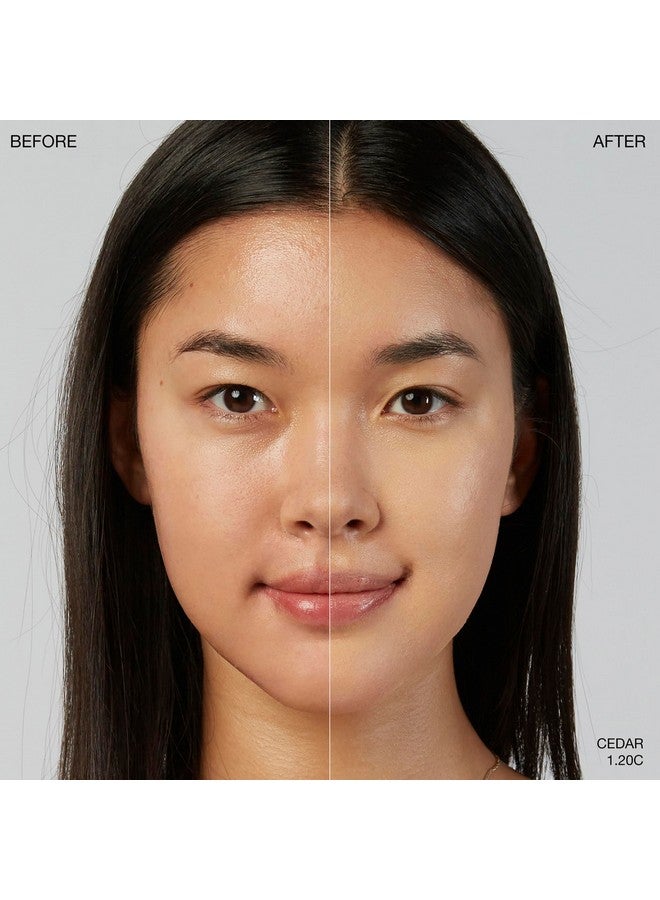 أوجي كريم أساس Ogee Sculpted Complexion Stick (Cedar 1.20C - فاتح، درجات اللون الوردي-البيج) مكياج أساس بتغطية كاملة - توازن فوري وبشرة موحدة اللون - 70% مكونات عضوية - Image 2