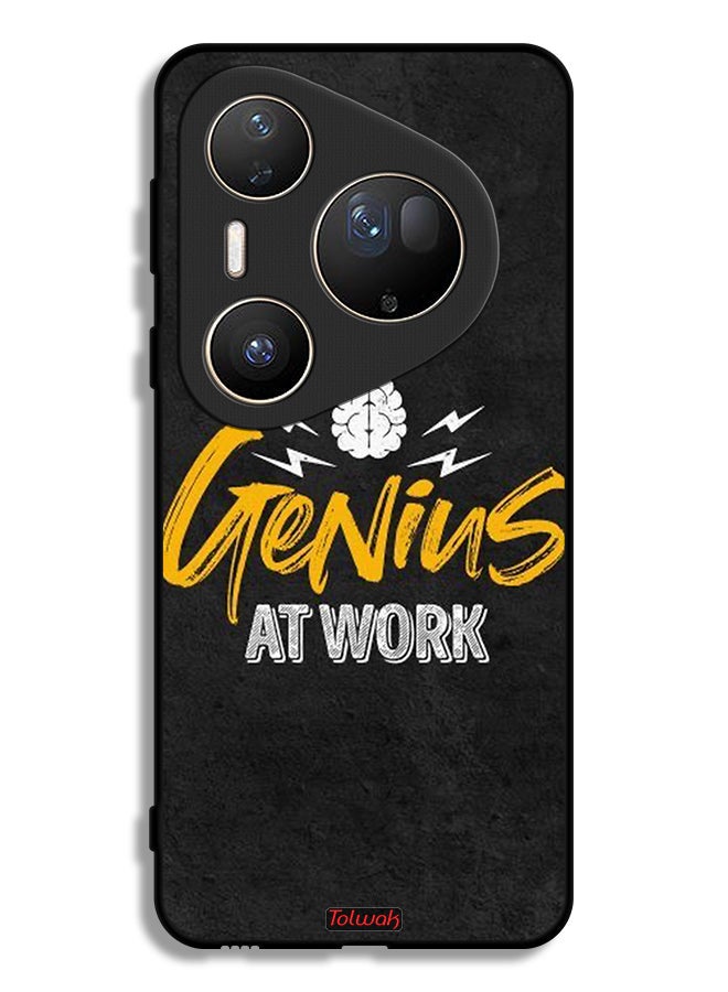 Tolwak Huawei Pura 80 Ultra Protective Case Cover Genius At Work - Image 1