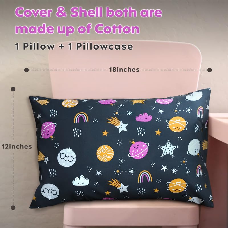 a baby cherry Kids Pillow - 12x18” Pillow with 1 Pillowcase, Soft Pillows for Kids, Perfect Toddler Pillow for Sleeping (2Yr to 6 Yr) Kids Pillow for Boys & Girls - Image 3