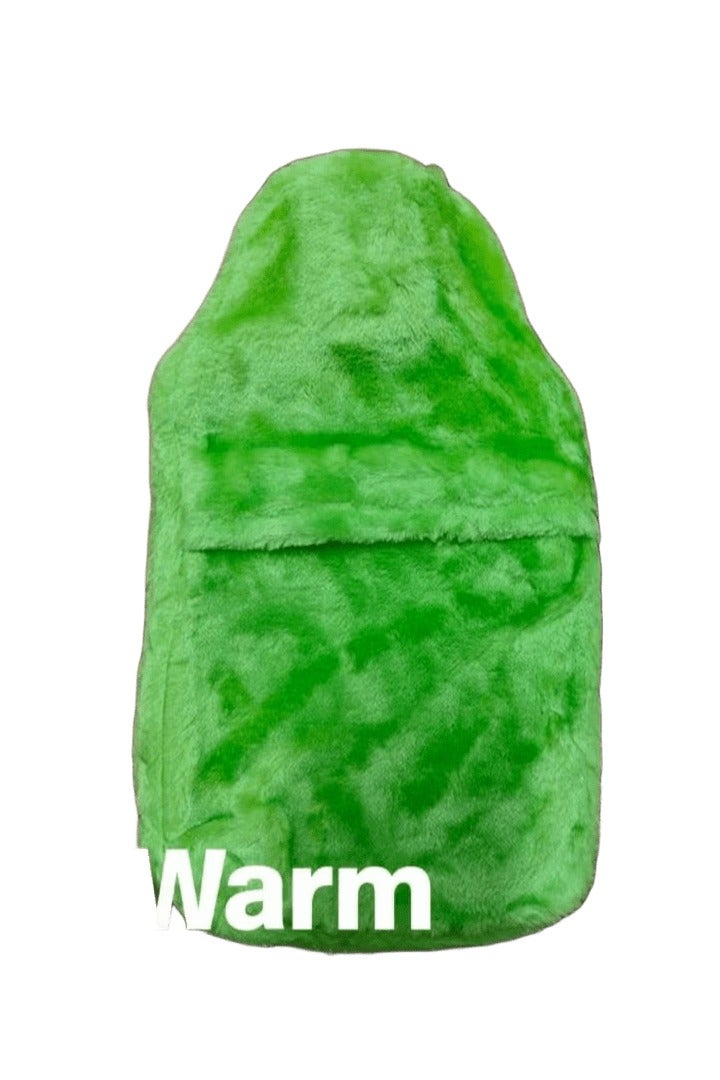 Generic English Quilted water bladder with soft lid /GREEN  - Image 1