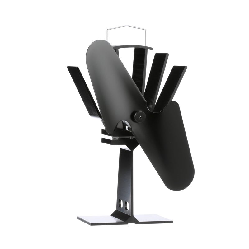Ecofan Original Heat Powered Stove Fan  Powerful Classic Design High Performance Perfect for Wood Stoves 100 CFM  Circulates Warm Air Efficiently  Reduces Fuel Cost