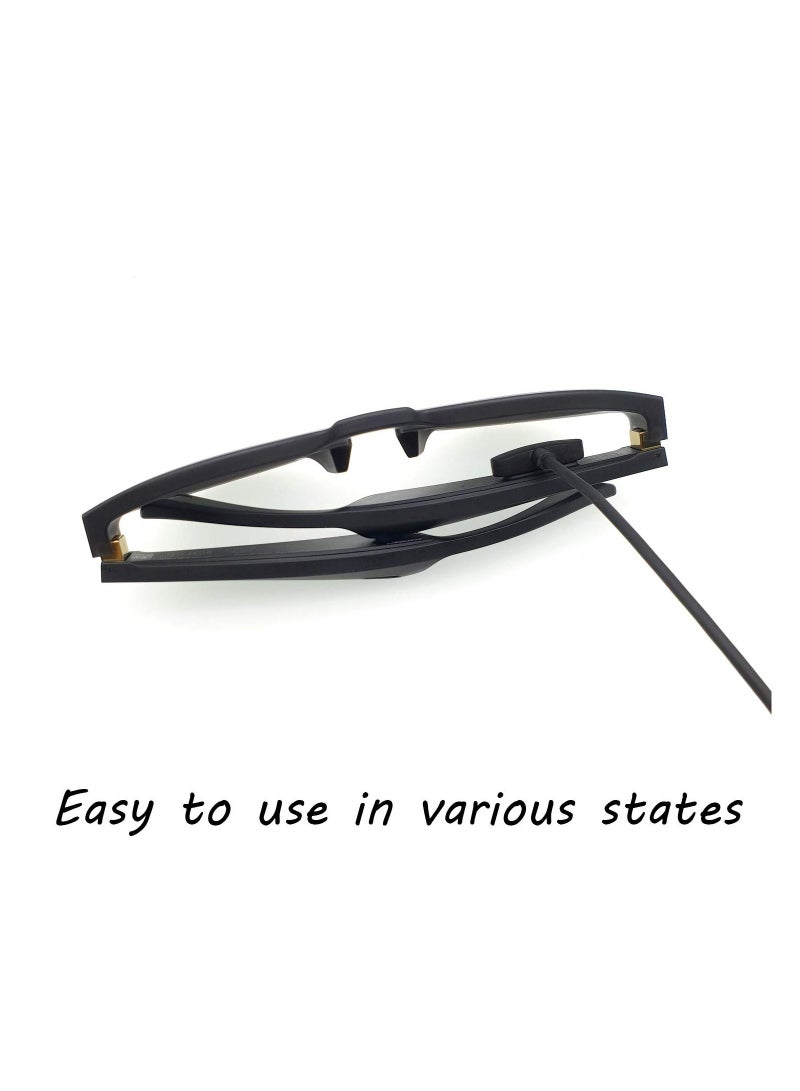 KASTWAVE Magnetic Charger Compatible with Bose Frames Alto S/M M/L, Rondo, Soprano, Tenor Sunglasses Backup Charger Cord, USB Magnetic T-Head Charging Cable Audio Sunglasses Accessories - Image 2