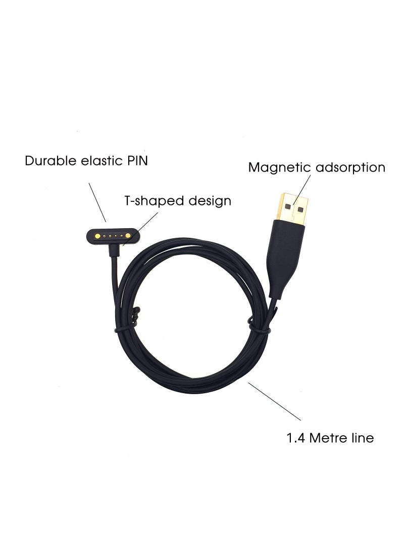 KASTWAVE Magnetic Charger Compatible with Bose Frames Alto S/M M/L, Rondo, Soprano, Tenor Sunglasses Backup Charger Cord, USB Magnetic T-Head Charging Cable Audio Sunglasses Accessories - Image 3