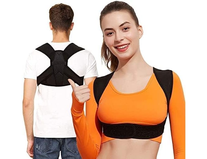 DOLTAS Clavicle Support – Posture Corrector Belt for Men & Women | Back Support Belt | Shoulder Support Belt for Shoulder Fatigue Relief & Upper Back Pain (Universal Size) - Image 2