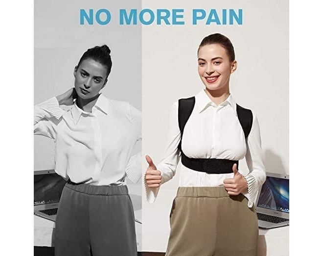 DOLTAS Clavicle Support – Posture Corrector Belt for Men & Women | Back Support Belt | Shoulder Support Belt for Shoulder Fatigue Relief & Upper Back Pain (Universal Size) - Image 5