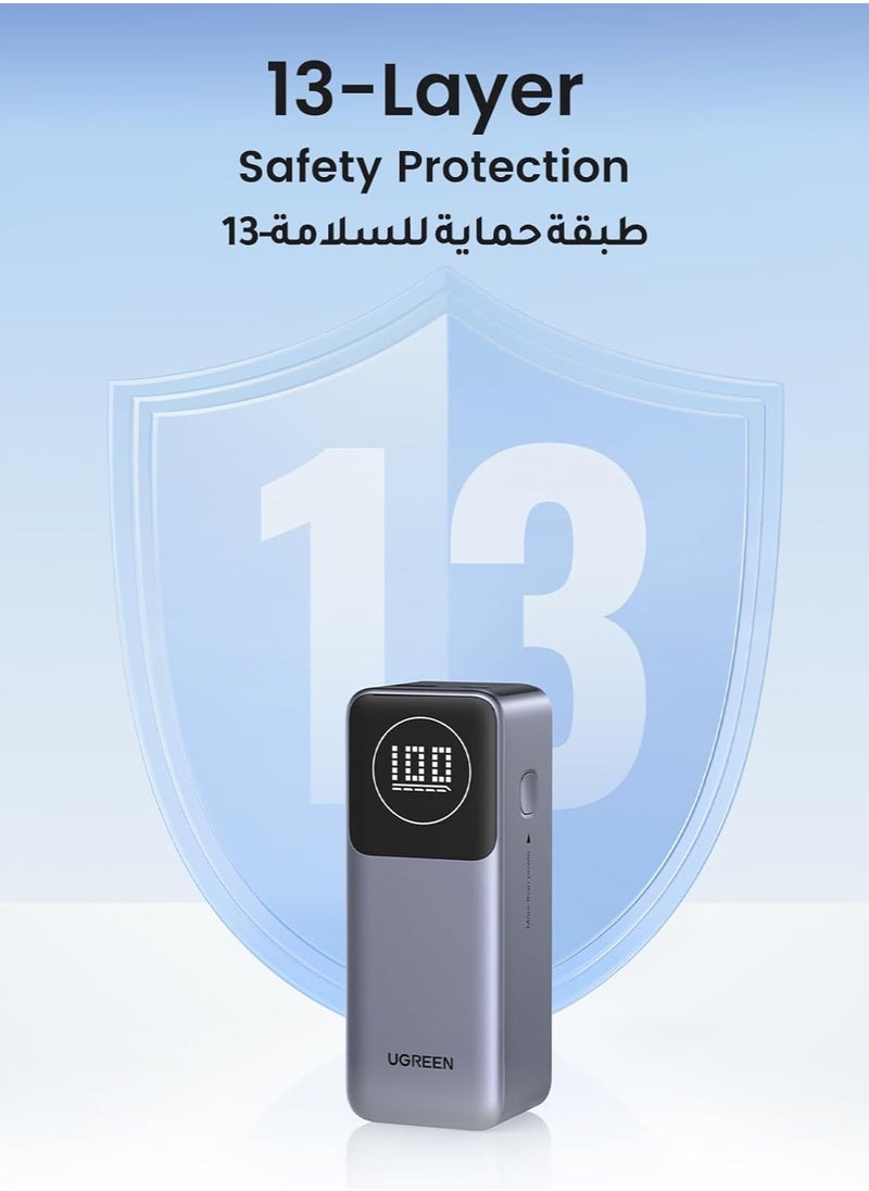 Generic - UGREEN Nexode Power Bank 12000mAh 100W Fast Charging with 1USB C 1USB A Portable Charger - Image 1