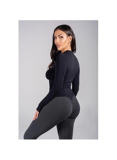 Women's Long Sleeve Workout Top | Slim Fit Athletic Yoga and Running Shirt | Breathable Gym Shirt with Thumb Holes for Comfort and Flexibility - pzsku/Z972C9899C44FFFCDE99EZ/45/_/1735732853/2d947a94-da79-498a-a5a3-5699964e37e2