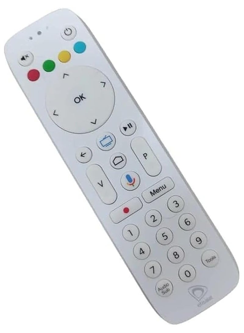 etisalat REMOTE CONTROL FOR ETISALAT RECEIVER ANDROID WHITE - Image 2