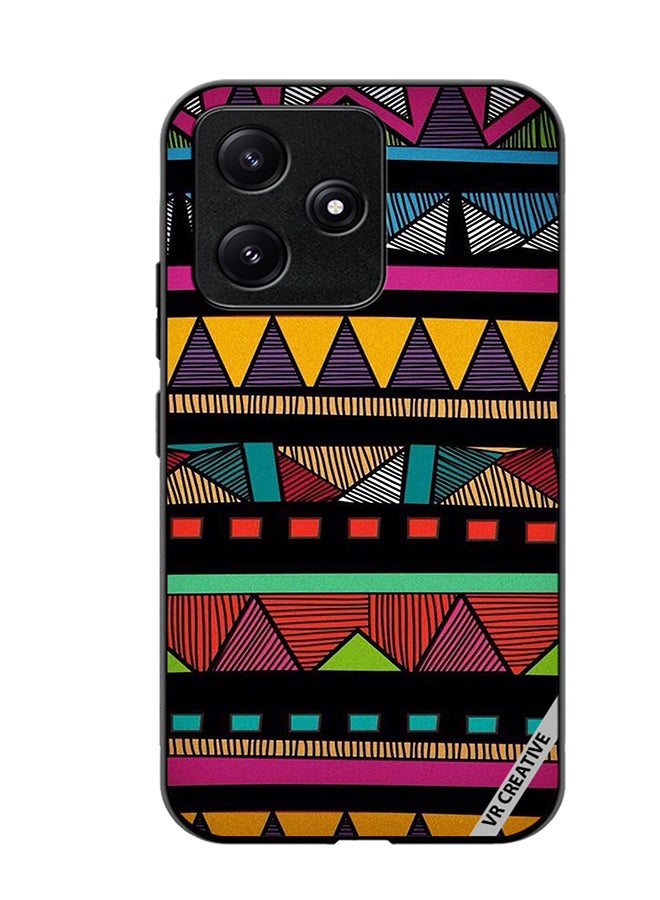 VR CREATIVE Protective Case Cover For Xiaomi Poco M6 Pro 5G Kalakari Design Multicolour - Image 1