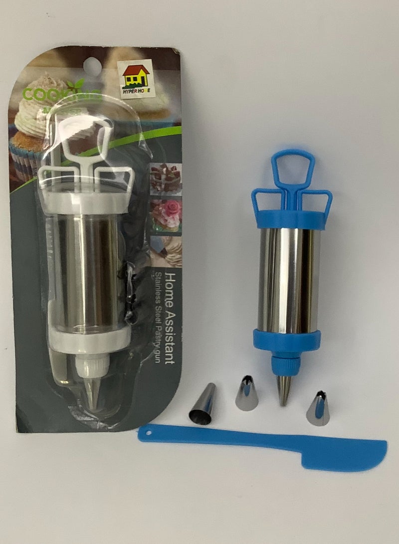Stainless Steel Icing Set with Plastic Handle  - Image 1