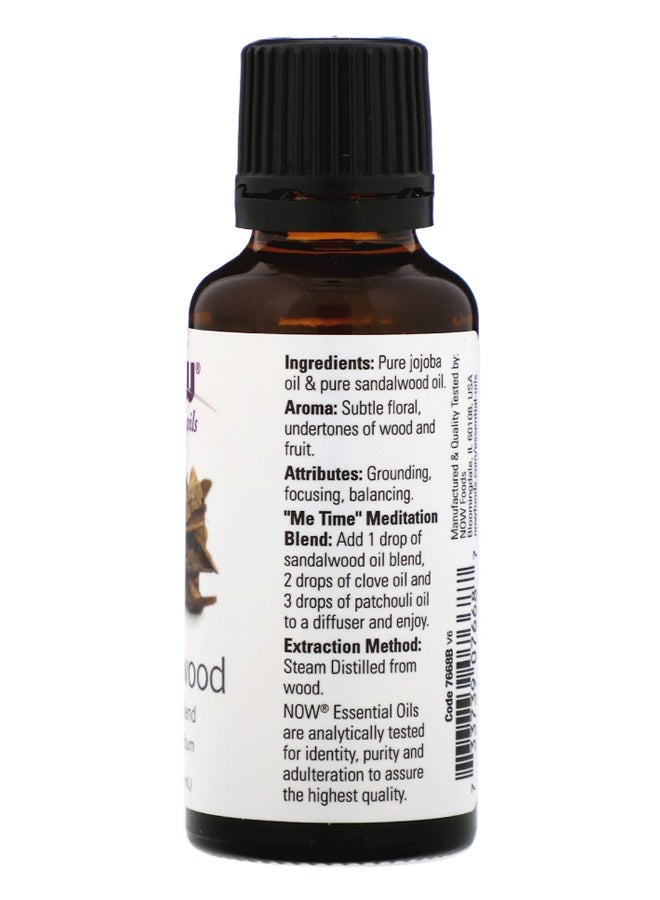 now Sandalwood Essential Oil 30ml - Image 2
