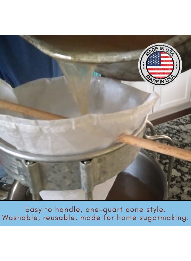 Maple Tapper Syrup Tree Tapping Kit – (10) Taps + (10) 3-Foot Drop Line Tubes + (2) 1- Quart Sap Filters – Dark Blue Premium Food Grade Tubing - Instructions, Recipe Cards - Image 5