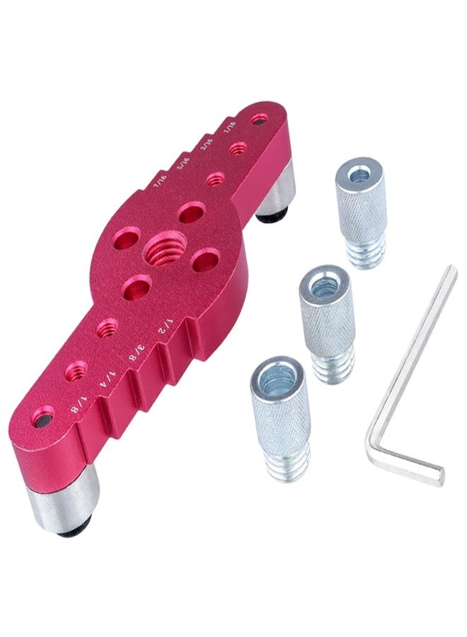 آيتش مجموعة أدوات حفر الثقوب المستقيمة ذاتية التمركز من Eyech، مكونة من 5 قطع، ودليل تثبيت المسامير الخشبية من سبائك الألومنيوم - Image 5