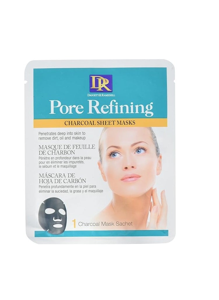 Daggett & Ramsdell 4-Sachets Charcoal Sheet Mask  - Image 2