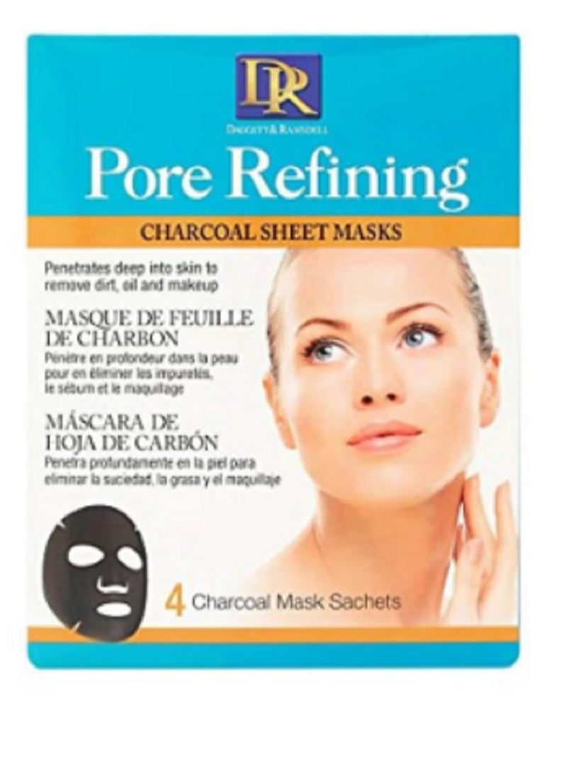 Daggett & Ramsdell 4-Sachets Charcoal Sheet Mask  - Image 3