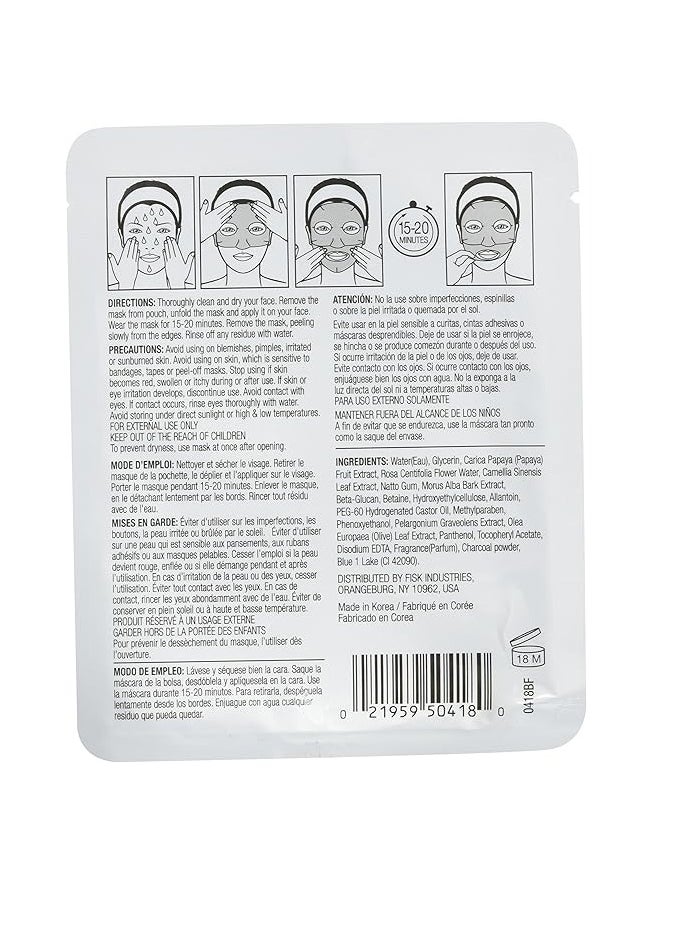 Daggett & Ramsdell 4-Sachets Charcoal Sheet Mask  - Image 4