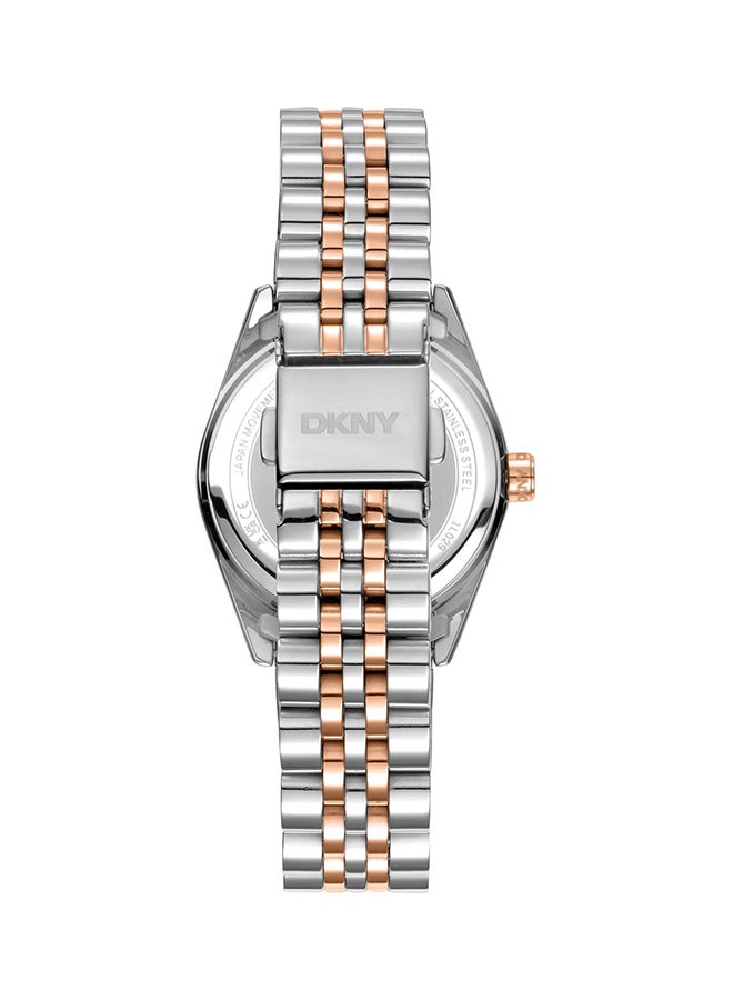 DKNY ديكني نوليتا ميدي DK1L029M0095 - ساعة كوارتز نسائية من الفولاذ المقاوم للصدأ 3 عقارب - Image 3